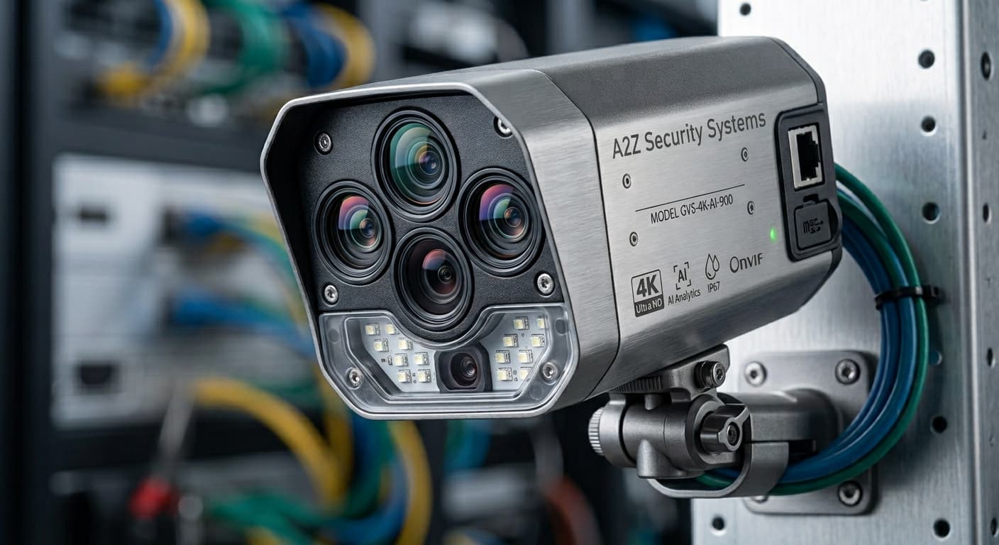 CCTV and security hardware representing system servicing and maintenance
